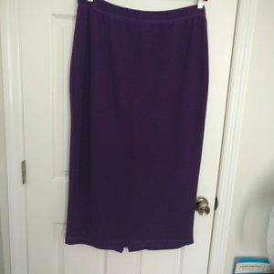 Bechamel Long Purple Skirt Size Large